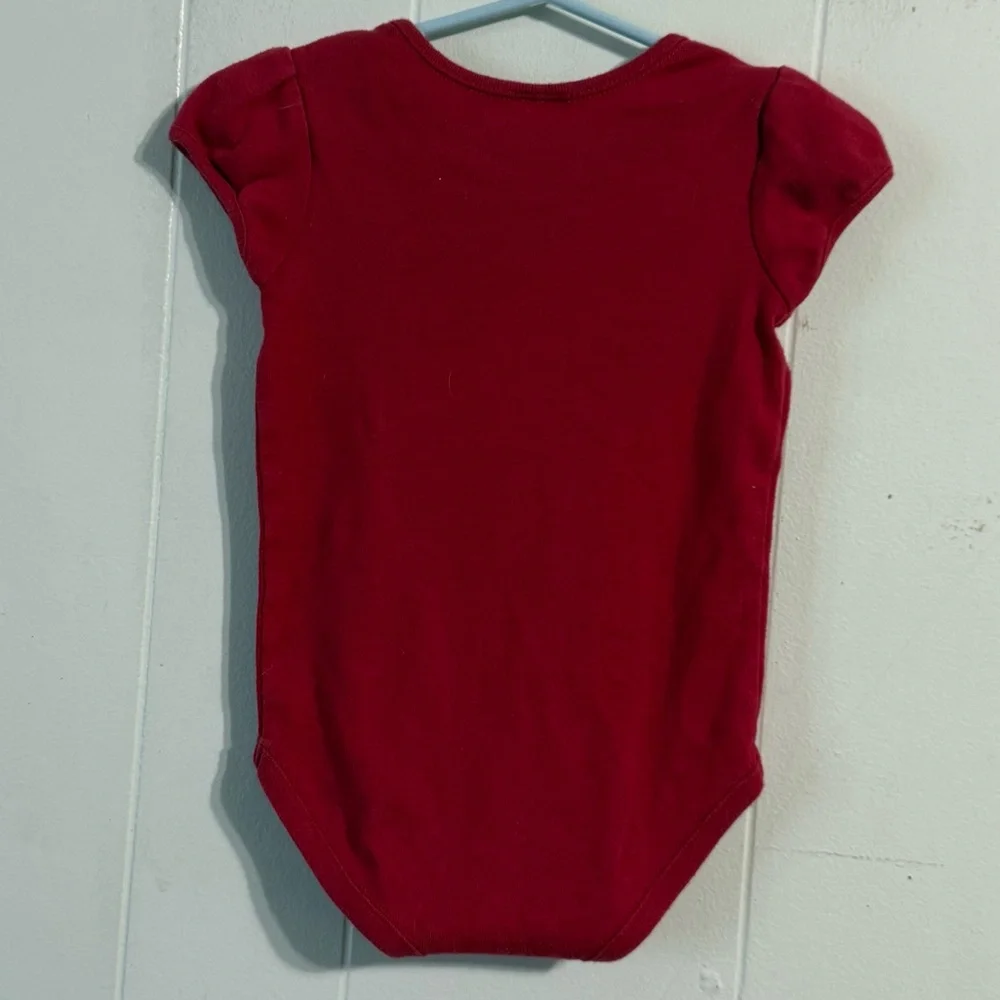 Gymboree Red 'I Love Daddy'‎ Bodysuit